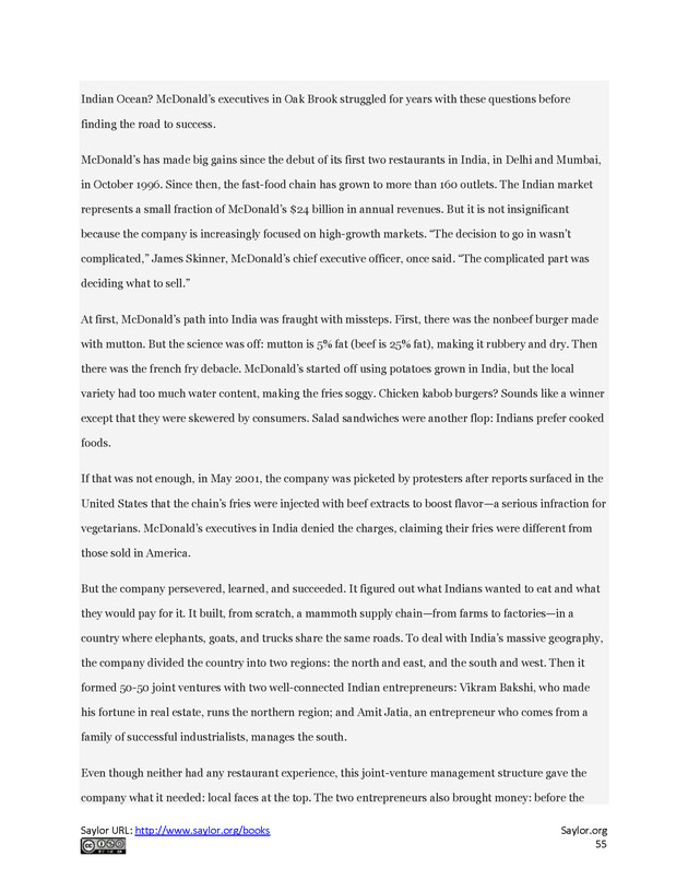 Fundamentals of Global Strategy - Page 55